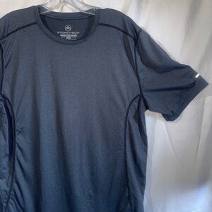 Stormtech Men's Lotus H2X-DRY S/S Performance Tee - SNT-1 Size L Gray